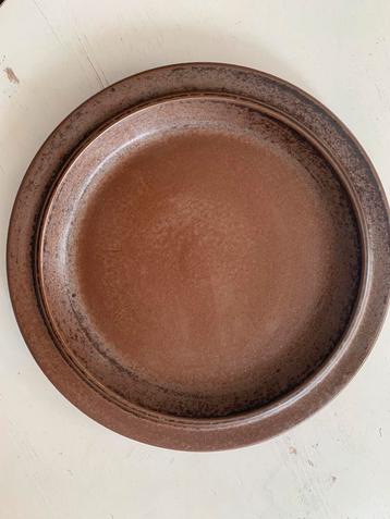 Arabia Ruska Vintage Schaal - Bruin Aardewerk Design Finland beschikbaar voor biedingen