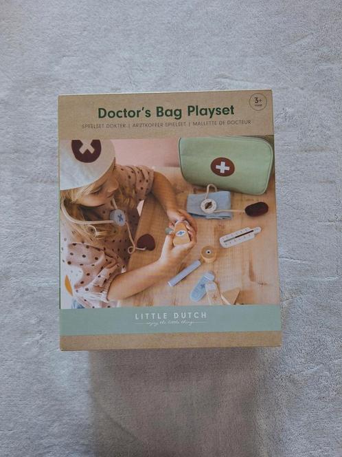 Nieuw doktersset hout little dutch tbv goed doel, Kinderen en Baby's, Speelgoed | Houten speelgoed, Nieuw, Overige typen, Ophalen of Verzenden