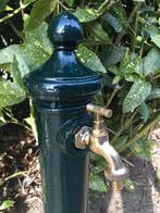 1 kraan als een staande fontein, aluminium groen, Tuin en Terras, Waterpartijen en Fonteinen, Ophalen of Verzenden, Nieuw, Aluminium