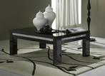 Salontafel MDF Forever Chrome Hoogglans wit zwart -SALE-, Nieuw, Minder dan 50 cm, Rechthoekig, 50 tot 100 cm