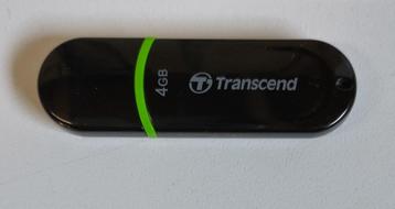 4GB Transcend Flash Drive 300 UDisk USB 2.0 beschikbaar voor biedingen
