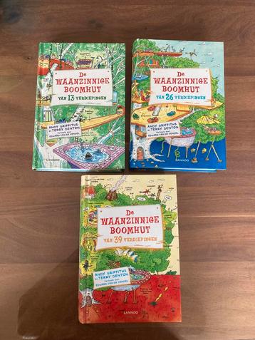 De waanzinnige boomhut 1,2 en 3 beschikbaar voor biedingen