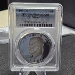 1971-S $1 Silver Dollar Liberty DCAM PCGS PR69DCAM, Postzegels en Munten, Munten | Amerika, Verzenden, Noord-Amerika, Losse munt