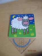 houten puzzel schaap, Ophalen, Zo goed als nieuw, Van hout, Minder dan 10 stukjes
