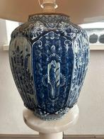 Delfts blauwe vaas lampenvoet, Ophalen of Verzenden