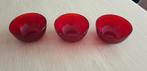 Iittala Teema glazen schaaltjes rood 0,4 l, Ophalen of Verzenden, Overige stijlen, Glas, Schaal of Schalen