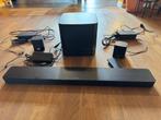 Bose 500 Soundbar incl. Sub en surround speakers, Soundbar, 70 watt of meer, Zo goed als nieuw, Overige spelers