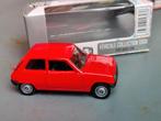 Welly Renault 5 ROOD 3 inch, Ophalen of Verzenden, Zo goed als nieuw