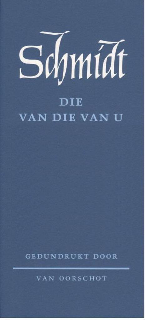 Die van die van u gedundrukt  Annie M.G. Schmidt, Boeken, Gedichten en Poëzie, Zo goed als nieuw, Ophalen of Verzenden