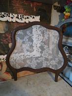 Oude houten raamhor bloemetjes nr63, Antiek en Kunst, Ophalen of Verzenden