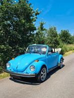 Prachtige : Volkswagen  Kever cabrio 1303 LS 1.6, Auto's, Achterwielaandrijving, 54 pk, Zwart, Cabriolet