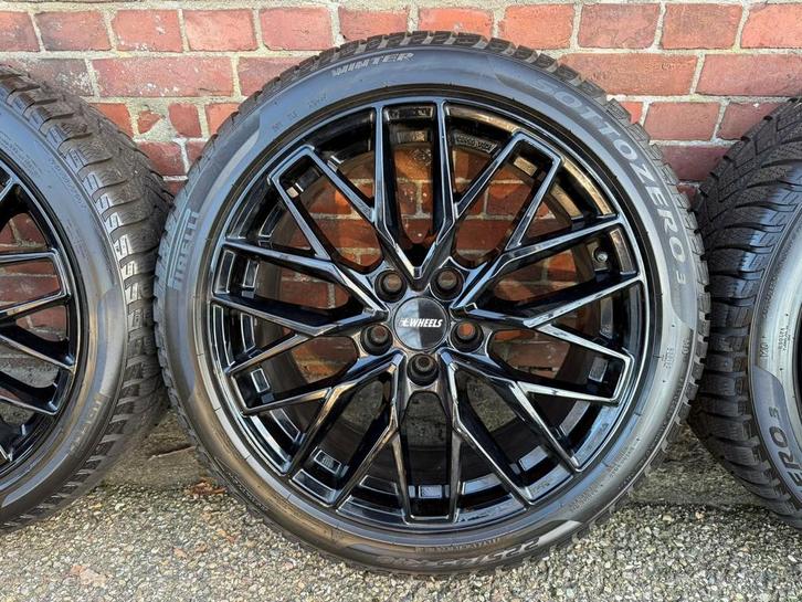 DEMO Winterset Audi TT 18 inch Black Wheels, Auto-onderdelen, Banden en Velgen, Banden en Velgen, 18 inch, 225 mm, Personenwagen
