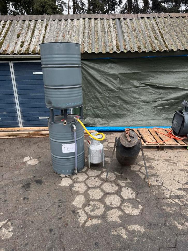 Carbidbus met vergasser voor een mooie harde BIEM!!, Zakelijke goederen, Machines en Bouw | Industrie en Techniek, Ophalen