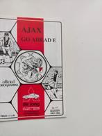 AJAX - Go Ahead Eagles Programmablad seizoen 1983-84 no 17, Verzenden, Zo goed als nieuw, Ajax, Overige typen