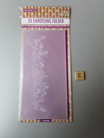Nellie-s Choice 3D embossing folder EF3DO56  euro 3,50 beschikbaar voor biedingen