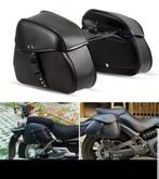 2x nieuw zwart motor zadeltassen, Ophalen, Nieuw