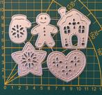 Snijmal kerst, handschoen ,huisje ster...., Hobby en Vrije tijd, Ophalen of Verzenden, Zo goed als nieuw, Kerst, Pons of Mal