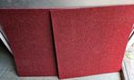 139x Heuga nieuwe tapijttegels 50x50 bordeaux rood 7232, Ophalen, 50 tot 100 cm, Vierkant, Nieuw