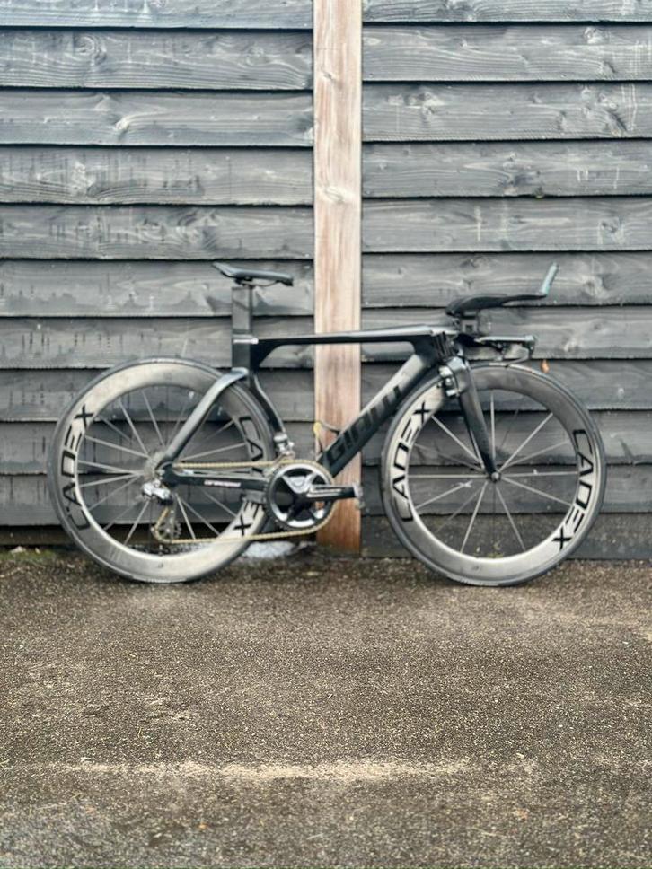 GiantTrinityframesetXS framebreuk(carbon reparatie mogelijk), Fietsen en Brommers, Fietsen | Racefietsen, Gebruikt, Giant, Ophalen of Verzenden