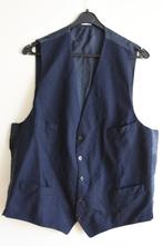 Donkerblauw kostuum vest gilet maat 56 Meddens waist coat, Kleding | Heren, Kostuums en Colberts, Ophalen of Verzenden, Gedragen