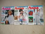 3 x Anna burda van 1995 nr. 5 + 9 + 11 samen € 4,50, Ophalen of Verzenden, Gebruikt, Breien of Haken, Patroon of Boek