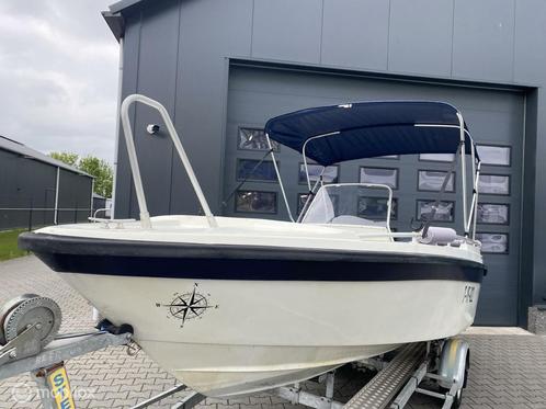Flipper/consoleboot /30pk Yamaha 4takt van 2006/KalfTrailer, Watersport en Boten, Vis- en Consoleboten, Gebruikt, 3 tot 6 meter