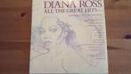 Diana Ross : all the great hits (1981) vinyl 2lp, Cd's en Dvd's, Vinyl | Pop, Ophalen of Verzenden, Zo goed als nieuw, 12 inch