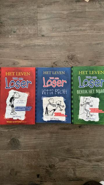 Jeff Kinney - Het leven van een Loser Deel 1,2,3 beschikbaar voor biedingen
