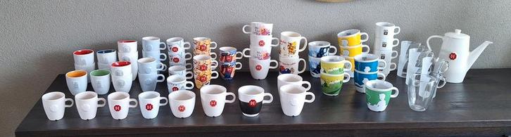 Verschillende DE kopjes, glazen enz, Huis en Inrichting, Keuken | Servies, Gebruikt, Glas of Glazen, Overige stijlen, Glas, Ophalen of Verzenden