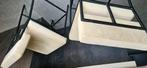 Amsterdam Fest Monday velvet bar stools, Huis en Inrichting, Barkrukken, Ophalen, 60 tot 90 cm, Zo goed als nieuw, Metaal