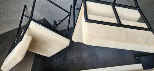 Amsterdam Fest Monday velvet bar stools, Huis en Inrichting, Barkrukken, Zo goed als nieuw, 60 tot 90 cm, Metaal, 2 krukken, Ophalen