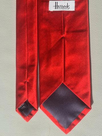 HARROTS vintage zijde stropdas. Made in Italy. beschikbaar voor biedingen