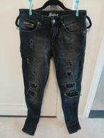 Malelions heren broek, Zo goed als nieuw, Verzenden, Blauw, Overige jeansmaten