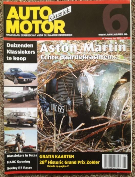 AMK: Opel GT, Citroen BX Sport, Triumph T120, Bitter CD, Ophalen of Verzenden, Zo goed als nieuw, Algemeen