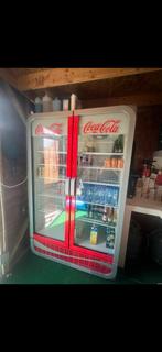 coca cola koelast met led verlichting, 200 liter of meer, 60 cm of meer, Zonder vriesvak, Gebruikt