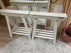 2 x mittback schraag Ikea - bureau, Ophalen, Zo goed als nieuw, Rechthoekig