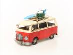 Blikken Volkswagen busje - vintage surfbus - oldtimer bus, Huis en Inrichting, Woonaccessoires | Overige, Nieuw, Ophalen of Verzenden