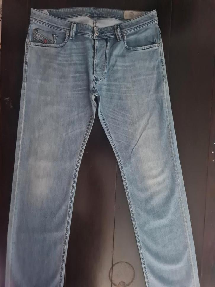 ZGAN CLASSIC DIESEL LARKEE REGULAR STRAIGHT STRETCH 36/34, Kleding | Heren, Spijkerbroeken en Jeans, Zo goed als nieuw, W36 - W38 (confectie 52/54)