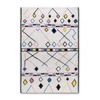 HF Living Kleed Morocco Marokko Berber (Kinder)tapijt, 100 tot 150 cm, Zwart, 200 cm of meer, Ophalen of Verzenden