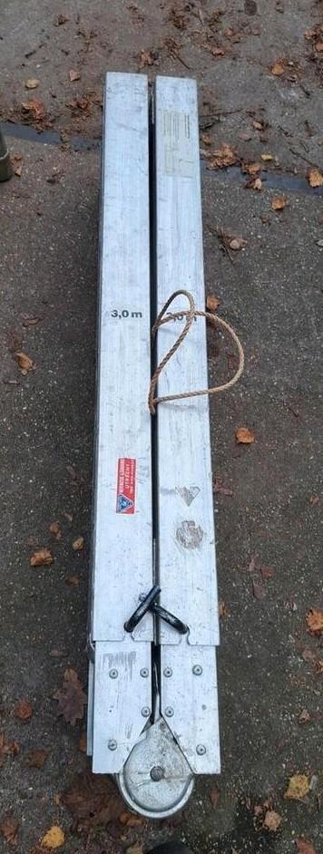 Te koop uitschuifbare - opvouwbare aluminium plank  beschikbaar voor biedingen