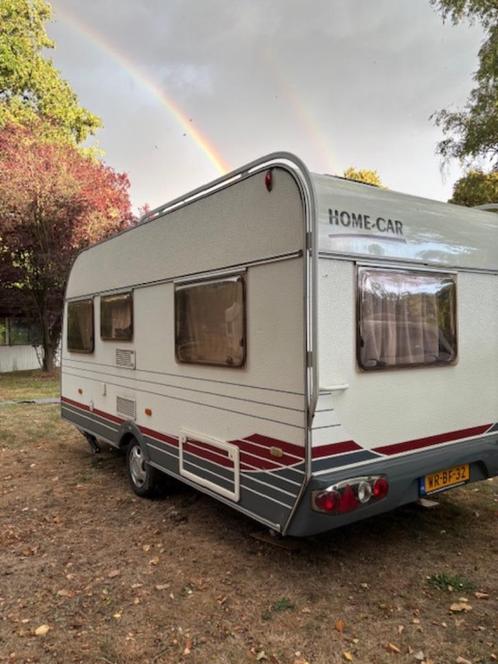 Caravan Home-car Racer 45 spirit 2005 airco, horren, luifel, Caravans en Kamperen, Caravans, Particulier, tot en met 4, 750 - 1000 kg