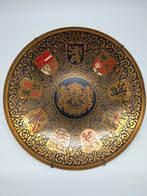 Koperen wandbord 'Eendracht maakt macht', Antiek en Kunst, Ophalen of Verzenden