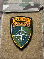 Nato arm embleem EFP TSS, Verzamelen, Militaria | Algemeen, Verzenden, Landmacht, Nederland, Embleem of Badge