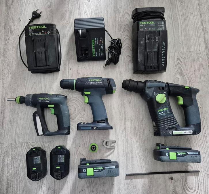 Festool gereedschap, Doe-het-zelf en Verbouw, Gereedschap | Boormachines, Gebruikt, Overige typen, Variabele snelheid, Ophalen