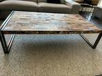Dbodhi salontafel, Huis en Inrichting, Tafels | Salontafels, Ophalen, Gebruikt, 100 tot 150 cm, Teakhout