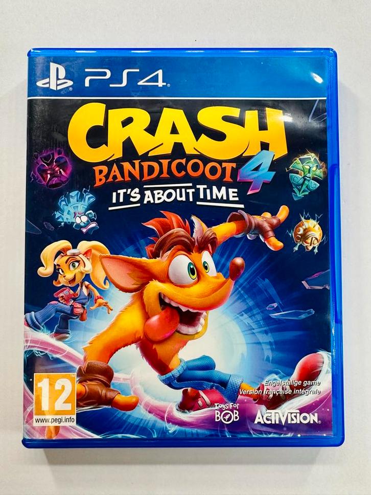 Crash Bandicoot 4: It's About Time (PS4), Spelcomputers en Games, Games | Sony PlayStation 4, Zo goed als nieuw, Ophalen of Verzenden