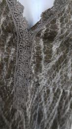 Paprika prachtige jurk of tuniek groentinten T2, Jurk, Ophalen of Verzenden, Zo goed als nieuw, Paprika