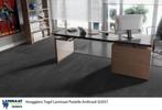 Hoogglans Tegel Laminaat Antraciet 81cm X 40cm €19,95p/m2, Zwart, Nieuw, Ophalen of Verzenden, Laminaat