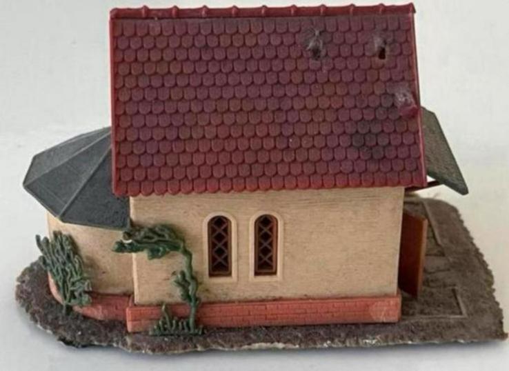 Leuk huisje voor je treinbaan, Hobby en Vrije tijd, Modeltreinen | H0, Ophalen of Verzenden, Gebruikt, Brug, Tunnel of Gebouw