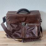 Mooie Piquadro laptoptas, Gebruikt, Bruin, Aktetas of Boekentas, Ophalen of Verzenden